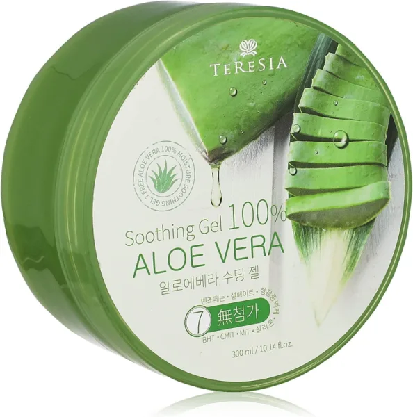 Teresia مهدئ ومسكن Aloe Vera جل for Face Body & Hair
