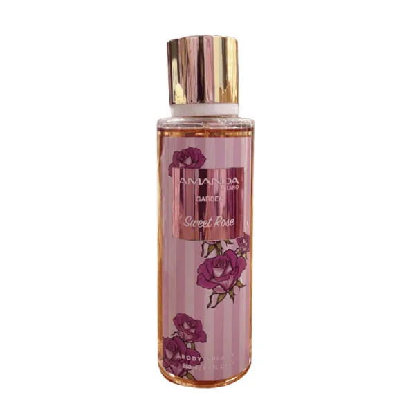 Amanda Milano Garden Sweet Rose معطر للجسم