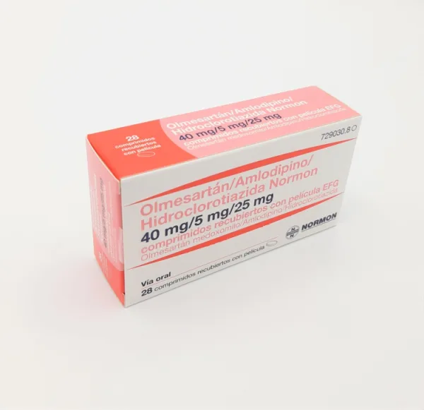 Amlosazide 5 مجم Amlodipine 25 مجم Hydrochlorothiazide & 40 مجم Olmesartan Medoxomil for Treating Hypertension