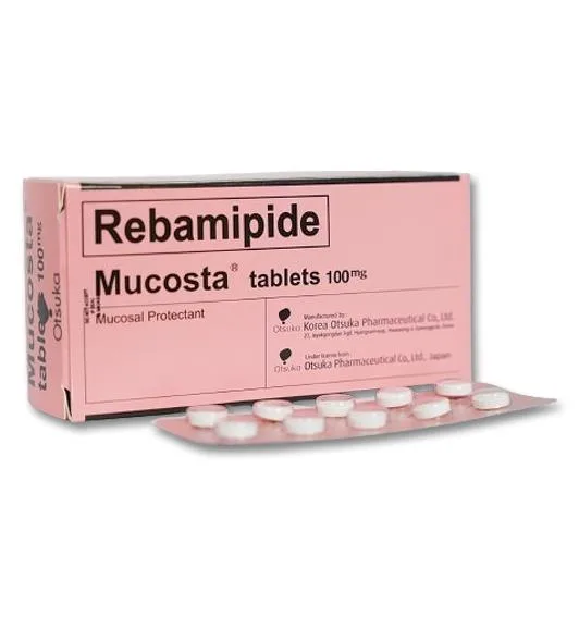 Mucosta 100 مجم Rebamipide Anti-Gastritis & Anti-Gastric Ulcer Medication