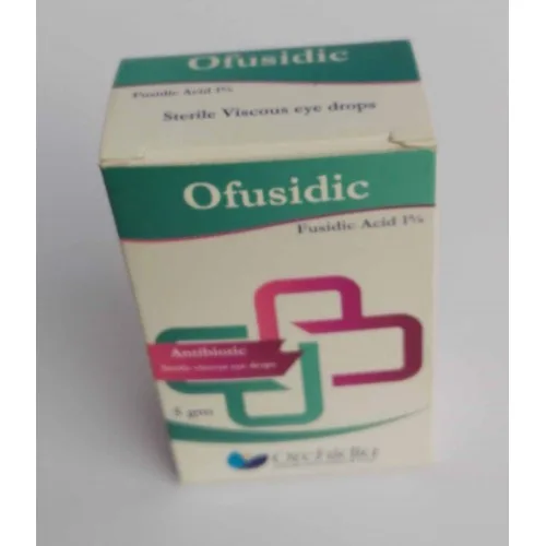 Ofusidic 1% Fusidic Acid Antibiotic Sterile Viscous قطرة للعين