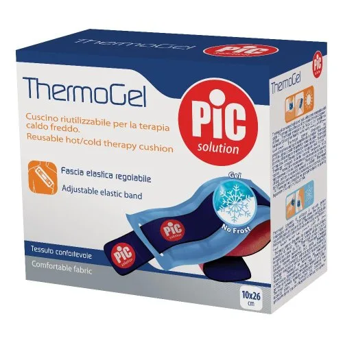 Pic محلول Thermogel Reusable Hot & Cold Therapy Cushion with Protective Cover (10x26cm)