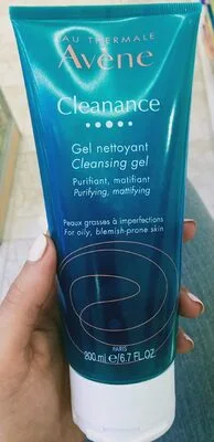 Av??ne Eau Thermale Cleanance منقي & Mattifying Facial Cleansing جل for Oily & Blemish Prone Skin